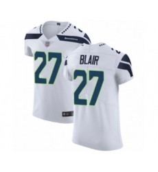 Men's Seattle Seahawks #27 Marquise Blair White Vapor Untouchable Elite Player Football Jersey