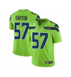 Men's Seattle Seahawks #57 Cody Barton Elite Green Rush Vapor Untouchable Football Jersey