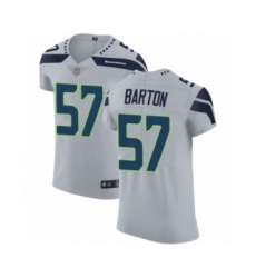 Men's Seattle Seahawks #57 Cody Barton Grey Alternate Vapor Untouchable Elite Player Football Jersey