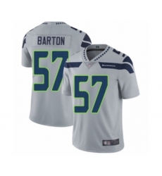 Men's Seattle Seahawks #57 Cody Barton Grey Alternate Vapor Untouchable Limited Player Football Jersey