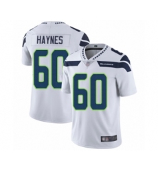 Men's Seattle Seahawks #60 Phil Haynes White Vapor Untouchable Limited Player Football Jersey