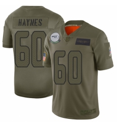 Women's Seattle Seahawks #60 Phil Haynes Limited Camo 2019 Salute to Service Football Jersey