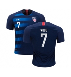 USA #7 Wood Away Soccer Country Jersey