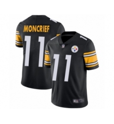 Men's Pittsburgh Steelers #11 Donte Moncrief Black Team Color Vapor Untouchable Limited Player Football Jersey