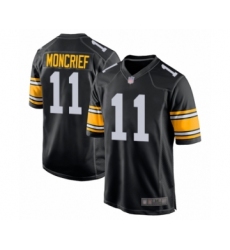 Men's Pittsburgh Steelers #11 Donte Moncrief Game Black Alternate Football Jersey