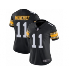 Women's Pittsburgh Steelers #11 Donte Moncrief Black Alternate Vapor Untouchable Limited Player Football Jersey