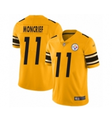 Women's Pittsburgh Steelers #11 Donte Moncrief Limited Gold Inverted Legend Football Jersey