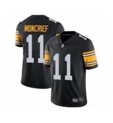 Youth Pittsburgh Steelers #11 Donte Moncrief Black Alternate Vapor Untouchable Limited Player Football Jersey