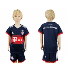 Bayern Munchen Blank Away Kid Soccer Club Jersey