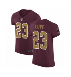 Men's Washington Redskins #23 Bryce Love Burgundy Red Alternate Vapor Untouchable Elite Player Football Jersey