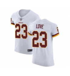Men's Washington Redskins #23 Bryce Love White Vapor Untouchable Elite Player Football Jersey