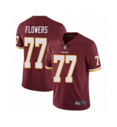 Youth Washington Redskins #77 Ereck Flowers Burgundy Red Team Color Vapor Untouchable Limited Player Football Jersey