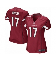 Women's Arizona Cardinals #17 Hakeem Butler Game Red Team Color Football Jersey