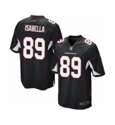 Men's Arizona Cardinals #89 Andy Isabella Game Black Alternate Football Jersey