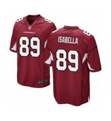 Men's Arizona Cardinals #89 Andy Isabella Game Red Team Color Football Jersey