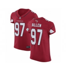 Men's Arizona Cardinals #97 Zach Allen Red Team Color Vapor Untouchable Elite Player Football Jersey