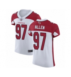 Men's Arizona Cardinals #97 Zach Allen White Vapor Untouchable Elite Player Football Jersey