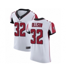 Men's Atlanta Falcons #32 Qadree Ollison White Vapor Untouchable Elite Player Football Jersey