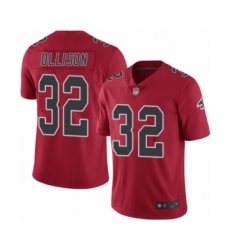 Youth Atlanta Falcons #32 Qadree Ollison Limited Red Rush Vapor Untouchable Football Jersey