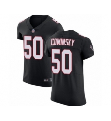 Men's Atlanta Falcons #50 John Cominsky Black Alternate Vapor Untouchable Elite Player Football Jersey