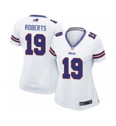 Women's Buffalo Bills #19 Andre Roberts Game White Football Jersey