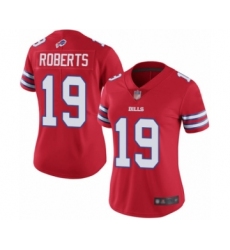 Women's Buffalo Bills #19 Andre Roberts Limited Red Rush Vapor Untouchable Football Jersey
