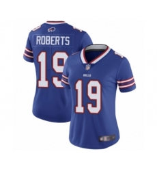 Women's Buffalo Bills #19 Andre Roberts Royal Blue Team Color Vapor Untouchable Elite Player Football Jersey