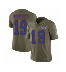 Youth Buffalo Bills #19 Andre Roberts Limited Olive 2017 Salute to Service Football Jersey