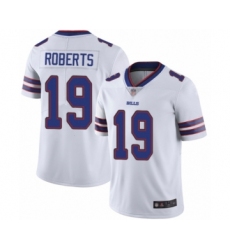 Youth Buffalo Bills #19 Andre Roberts White Vapor Untouchable Limited Player Football Jersey