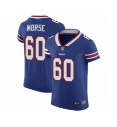 Men's Buffalo Bills #60 Mitch Morse Royal Blue Team Color Vapor Untouchable Elite Player Football Jersey