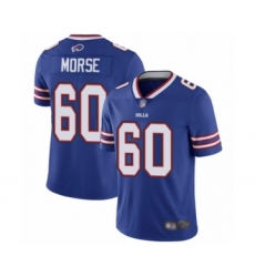 Men's Buffalo Bills #60 Mitch Morse Royal Blue Team Color Vapor Untouchable Limited Player Football Jersey