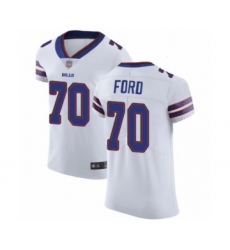 Men's Buffalo Bills #70 Cody Ford White Vapor Untouchable Elite Player Football Jersey