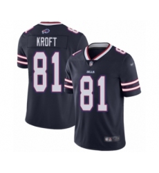 Youth Buffalo Bills #81 Tyler Kroft Limited Navy Blue Inverted Legend Football Jersey