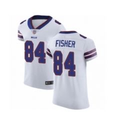 Men's Buffalo Bills #84 Jake Fisher White Vapor Untouchable Elite Player Football Jersey
