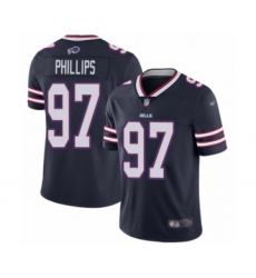 Men's Buffalo Bills #97 Jordan Phillips Limited Navy Blue Inverted Legend Football Jersey