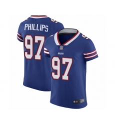 Men's Buffalo Bills #97 Jordan Phillips Royal Blue Team Color Vapor Untouchable Elite Player Football Jersey