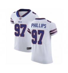 Men's Buffalo Bills #97 Jordan Phillips White Vapor Untouchable Elite Player Football Jersey