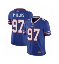 Youth Buffalo Bills #97 Jordan Phillips Royal Blue Team Color Vapor Untouchable Limited Player Football Jersey