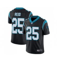 Youth Carolina Panthers #25 Eric Reid Black Team Color Vapor Untouchable Limited Player Football Jersey