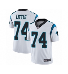 Men's Carolina Panthers #74 Greg Little White Vapor Untouchable Limited Player Football Jersey