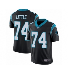 Youth Carolina Panthers #74 Greg Little Black Team Color Vapor Untouchable Limited Player Football Jersey