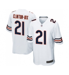 Men's Chicago Bears #21 Ha Clinton-Dix Game White Football Jersey