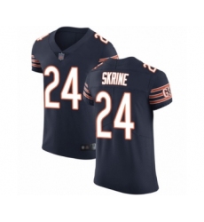 Men's Chicago Bears #24 Buster Skrine Navy Blue Team Color Vapor Untouchable Elite Player Football Jersey