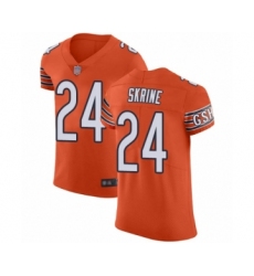 Men's Chicago Bears #24 Buster Skrine Orange Alternate Vapor Untouchable Elite Player Football Jersey