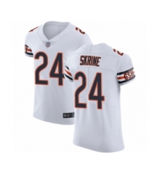Men's Chicago Bears #24 Buster Skrine White Vapor Untouchable Elite Player Football Jersey
