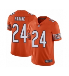 Youth Chicago Bears #24 Buster Skrine Orange Alternate Vapor Untouchable Limited Player Football Jersey