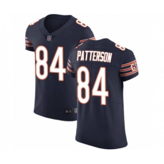Men's Chicago Bears #84 Cordarrelle Patterson Navy Blue Team Color Vapor Untouchable Elite Player Football Jersey