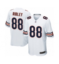 Men's Chicago Bears #88 Riley Ridley Game White Football Jersey