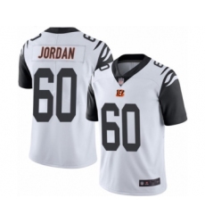 Youth Cincinnati Bengals #60 Michael Jordan Limited White Rush Vapor Untouchable Football Jersey