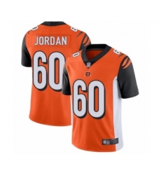 Youth Cincinnati Bengals #60 Michael Jordan Orange Alternate Vapor Untouchable Limited Player Football Jersey